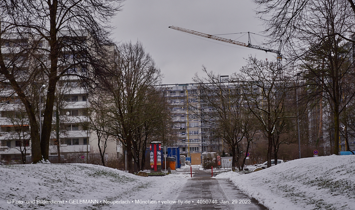 29.01.2023 - Sanierung Kurt-Eisner-Straße in Neuperlach